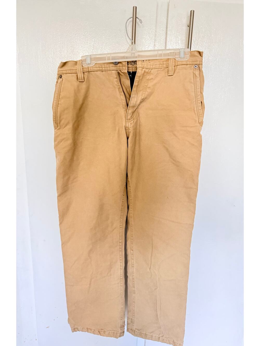 Eddie Bauer Men's Fleece-Lined Canvas Pants (30x30)